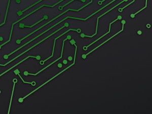 Electronic Circuit Board Pattern M 1 3D Модель