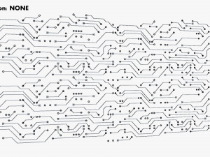 Electronic Circuit Board Pattern M 1 3D Модель