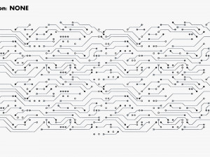Electronic Circuit Board Pattern M 1 3D Модель