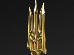 Stylized Ukrainian Tryzub M 3 3D Model