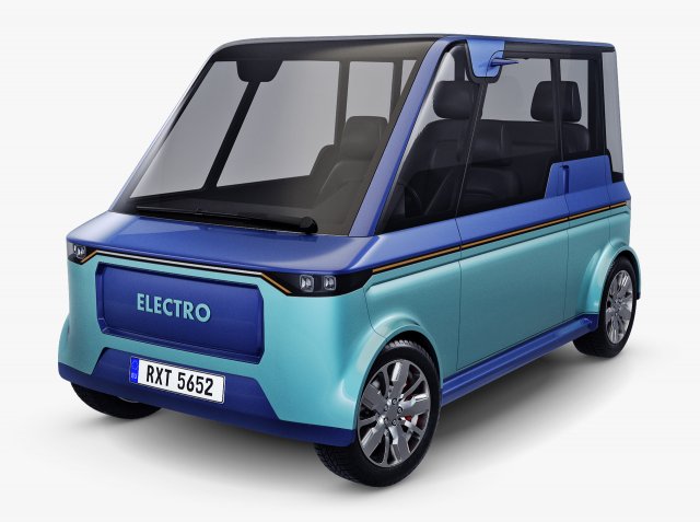 Generic Compact City Car v 2 3D मॉडल .c4d .max .obj .3ds .fbx .stl .blend 