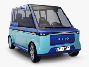 Generic Compact City Car v 2 3D मॉडल