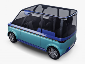 Generic Compact City Car v 2 3D मॉडल