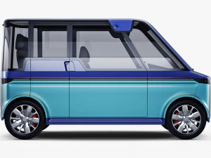 Carro urbano compacto gen&eacute;rico v 2 Modelo 3D