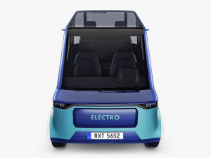 Generic Compact City Car v 2 3D मॉडल