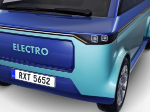 Generic Compact City Car v 2 3D मॉडल