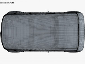 Generic Compact City Car v 2 3D मॉडल