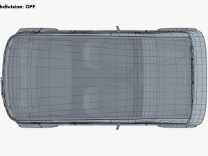 Generic Compact City Car v 2 3D मॉडल