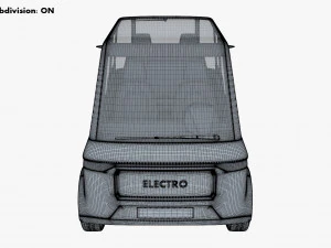 Carro urbano compacto gen&eacute;rico v 2 Modelo 3D