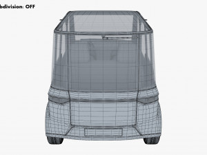 Generic Compact City Car v 2 3D मॉडल