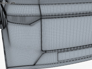 Generic Compact City Car v 2 3D मॉडल
