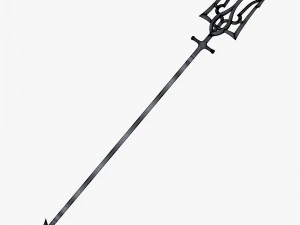 Tridente di Poseidone dell'emblema ucraino M 2 Modello 3D