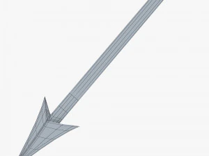 Tridente di Poseidone dell'emblema ucraino M 2 Modello 3D