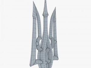 Tridente di Poseidone dell'emblema ucraino M 2 Modello 3D