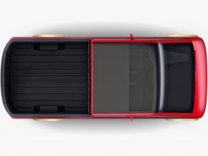 Generic Compact City Pick-Up M 1 3D Model
