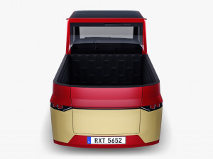 Generic Compact City Pick-Up M 1 3D Model