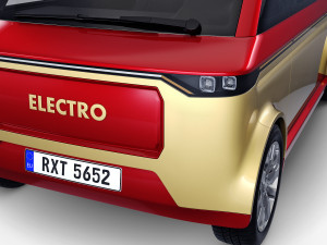 Generic Compact City Pick-Up M 1 3D Model