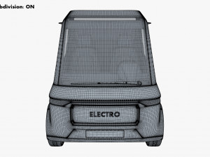 Generic Compact City Pick-Up M 1 3D Model