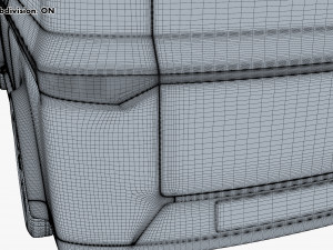 Generic Compact City Pick-Up M 1 3D Model
