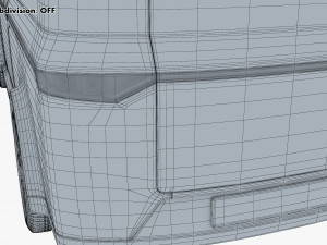 Generic Compact City Pick-Up M 1 3D Model