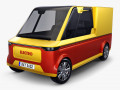 Generic Compact City Cargo Van M 1 3D Models
