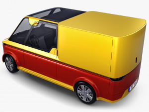 Generic Compact City Cargo Van M 1 3D-Modell