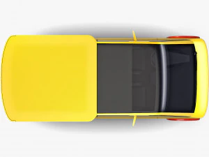 Generic Compact City Cargo Van M 1 3D Model