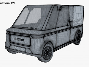 Generic Compact City Cargo Van M 1 3D-Modell