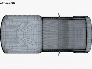 Generic Compact City Cargo Van M 1 3D-Modell