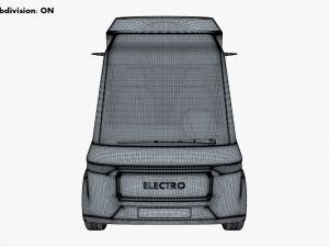 Generic Compact City Cargo Van M 1 3D-Modell