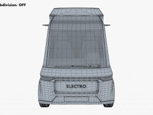 Generic Compact City Cargo Van M 1 3D-Modell