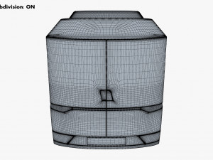Generic Compact City Cargo Van M 1 3D-Modell