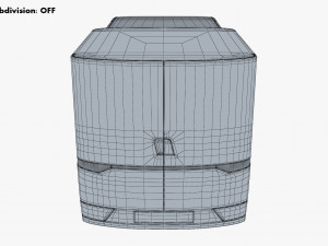 Generic Compact City Cargo Van M 1 3D-Modell