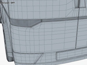 Generic Compact City Cargo Van M 1 3D Model