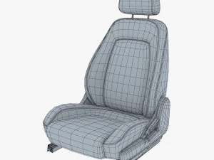 Car Seat M 1 3D Model