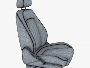 Car Seat M 1 3D Model