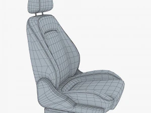 Car Seat M 1 3D Model