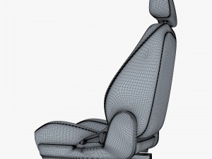 Car Seat M 1 Modello 3D