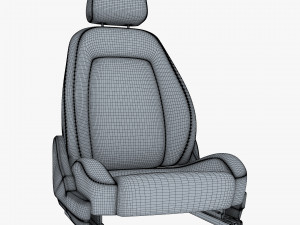 Car Seat M 1 Modello 3D