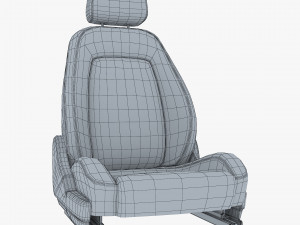Car Seat M 1 Modello 3D
