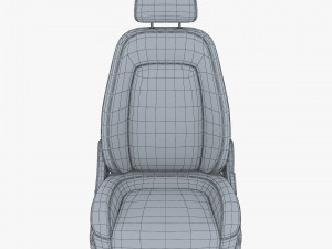 Car Seat M 1 Modello 3D