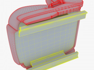 Car Seat M 1 Modello 3D