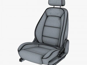 Car Seat M 2 3D Model