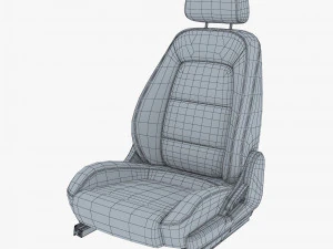 Car Seat M 2 3D Model