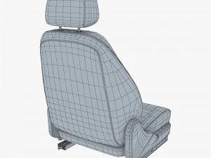 Car Seat M 2 3D Model