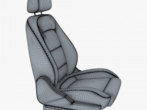 Car Seat M 2 3D 모델