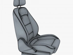 Car Seat M 2 3D Model
