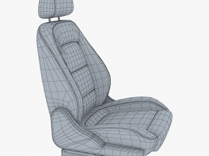 Car Seat M 2 3D 모델
