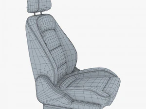 Car Seat M 2 3D Model