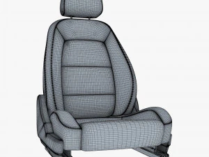 Car Seat M 2 3D Model